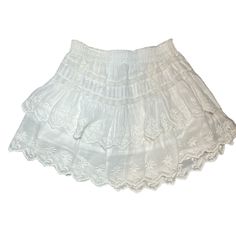 Excellent Used Condition No Flaws To Note Stretch Waist 100% Cotton This Skirt Is Also Lined White Cotton Skirt, Skirt White, Maxi Skirts, Cotton Skirt, White Skirts, White Cotton, White Lace, Maxi Skirt, Womens Skirt