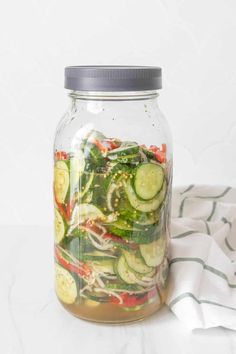 Bread and Butter Pickles Hot Dog Relish, Bread And Butter Pickles, Gallon Mason Jars, Canning Salt, Butter Pickles, Gallon Glass Jars, Pickling Salt, Quick Pickled Cucumbers, Refrigerator Pickles