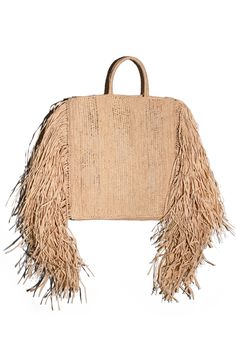 Same day shipping on Modern Weaving. Raffina tote with woven handles, and 12" draped fringe at sides. Tote measures 20"w x 18"h x 3" depth. Handcrafted in France. Rectangular Beige Bag With Fringe, Beige Rectangular Bag With Fringe, Beige Rectangular Fringe Bag, Rectangular Fringe Bags For Shopping, Rectangular Fringed Shopping Bag, Luxury Fringe Tote Shoulder Bag, Beige Straw Bag With Fringe For Shopping, Shopping Tote Bag With Fringe, Chic Rectangular Fringe Shoulder Bag