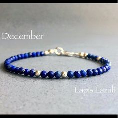 Lapis Lazuli And Gold Filled Bracelet, 3mm. Item Description ********************** Handmade In Canada Aaa Lapis Lazuli, 3mm 14k Gold Filled Beads, 3mm 14k Gold Filled Spring Ring, 5mm 14k Gold Filled Extended Chain, 1 Inch Lapis Lazuli Meaning: Inner Truth Inner Power Love Purification Intuition Positive Magic Self-Confidence Manifestation Friendship Length 6.5”+ 1” Inch Extender Chain ( Custom Length Is Available) Blue Beaded Bracelets With Birthstone, Blue Birthstone Round Bead Bracelets, Blue Birthstone Bracelets With Round Beads, Blue Birthstone Beaded Bracelets, Blue Spiritual Bracelets With Birthstone, Spiritual Blue Birthstone Bracelets, Blue Sterling Silver Beaded Bracelets As Gift, Blue Gemstone Beads Minimalist Bracelets, Minimalist Blue Gemstone Bead Bracelets