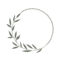 Eucalyptus Wreath for Machine Embroidery in 5 sizes: 90 x 90 mm (3.5 x 3.5 inches) 120x 120 (5 x 5 inches) 150 x 150 mm (6 x 6 inches) 170 x 170 mm (6.7 x 6.7 inches) 190 x 190 mm (8 x 8 inches) Formats included in the zip file: DGT DST EMB EXP HUS JEF PES SEW VP3 VIP XXX PDF *If you need another size or format of any part, feel free to ask Designs are copyrighted. The digital file may not be resold, shared or traded. Greenery Embroidery Pattern, Floral Embroidery Wreath, Embroidery Floral Wreath Simple, Eucalyptus Wreath Graphic, Simple Borders, Stylish Nails Designs, Circle Template