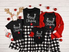 Merry Christmas Family Shirt, Family Christmas Shirts, Christmas Gifts, 2022 Christmas Crew Shirt, Family Christmas Pajamas, Christmas Tshirt Family, Christmas Tees -Our shirts are made to order specially for you. Because of this reason we don't accept returns or exchanges. Please check our color and size charts before you place your order. If you have any questions please send us a message to clarify sizing or colors. ###Product Information### Solid colors such as black, white and pink are 100% Merry Christmas Family, Christmas Family Shirt, Matching Christmas Shirts, Christmas Party Shirts, Xmas Tees, Family Shirts Matching, Personalized Football, Merry Christmas Shirts, Family Christmas Pajamas