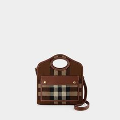 burberry-mini-pocket-bag-1727717385378913806-0 Woman Bags Handbags, Pocket Bag, Support Team, Bags Handbags, Burberry, Shoulder Strap, Handles, Bag Lady, Handbags