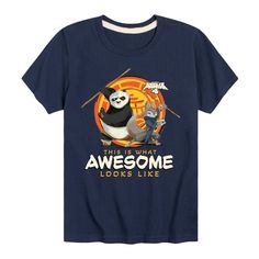 Kung Fu Panda 4 - This Is What Awesome Looks Like - Toddler And Youth Short Sleeve Graphic T-Shirt Kung Fu Panda, Kids Clothes Boys, Toddler Boy Outfits, Top Graphic Tees, Kung Fu, Big Boys, Tee Shop, Toddler Outfits, Big Kids