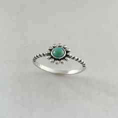 Sterling Silver Daisy with Simulated Turquoise Ring, Dainty Ring, Daisy Ring, Turquoise Ring, Boho Ring, Flower Ring Statement Ring, Daisy Ring, Boho Ring, Delicate Ring, Dainty Ring, 925 Stamped Face Height: 8.8 mm Stone: Simulated Turquoise Metal Material: Sterling Silver Adjustable Turquoise Flower Ring Gift, Turquoise Flower Ring Gift, Green Turquoise Bohemian Promise Ring, Green Bohemian Turquoise Promise Ring, Adjustable Bohemian Blue Flower Ring, Silver Turquoise Ring, Silver Flower Ring, Daisy Ring, Ring Flower