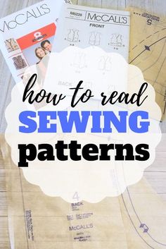 how to read sewing patterns for beginners