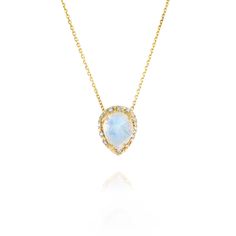 Baby Eden Necklace & diamonds - Moonstone - Danielle Gerber Freedom Jewelry Moonstone Crystal Necklace, Moonstone Pendant Necklace, The Eden, Moonstone Crystal, Moonstone Necklace, Moonstone Jewelry, Moonstone Pendant, Pendant Gold, Jewelry Gold