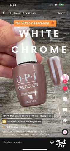 Make Me Up, Chrome Nails, Gel Color, Nail Trends, Gel Nail, Makeup Nails, Pretty Nails