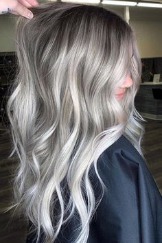 Cool Blonde Hair, Hair Gray, Silver Hair Color