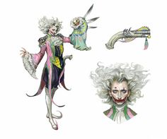 Disney Concept Art, The Pirate, D&d Dungeons And Dragons, Creating Characters, Cute Doodle Art, Art Nouveau Style, Superhero Design, The Joker, I Left