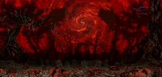 red swirly sky graveyard header banner gif Pixel Art Background, Pixel Animation, Animated Banners, Catty Noir, Arte 8 Bits, Cool Pixel Art, Fotografi Vintage, Cute Banners, Retro Horror