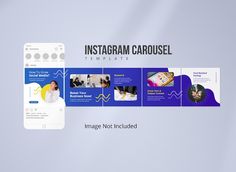 the instagram carousel is designed to look like an image