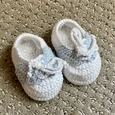 New In Plastic! Newborn 0-3 Months Cute White Summer Booties, White Crochet Casual Booties, Casual White Crochet Booties, White Lace-up Booties With Soft Sole, White Closed Toe Summer Booties, White Crochet Round Toe Booties, White Crochet Booties With Round Toe, White Casual Summer Booties, Casual White Summer Booties