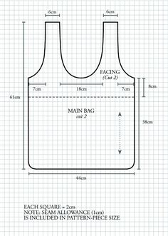 a diagram showing how to measure the size and measurements of an apron or vest for women