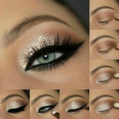 Grey Eyeshadow, Smokey Eye Makeup Tutorial, Bitter Chocolate, Eye Base, Hair Done, How To Apply Eyeliner, Eyeliner Tutorial