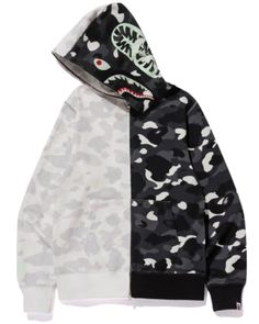 Product Specifications:








Outer Shell: Fleece
Front: Zipper Closure
Collar: Hooded Style Collar
Sleeves: Long Sleeves
Cuffs: Rib Knitted Cuffs
Pockets: Two Side Waist Pockets
Color: Black and White




The post BAPE City Camo Half Shark Full Zip Hoodie appeared first on Jackets Land.