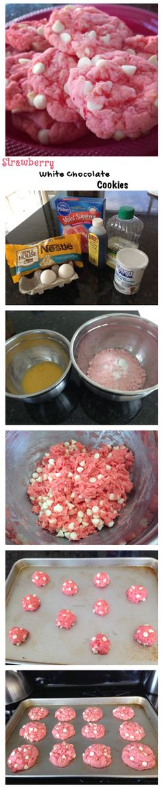 the process of making hamburger patties is shown here