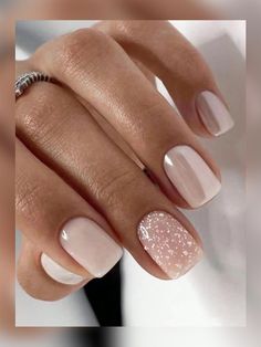 Matalic Nails Short, Summer Wedding Guest Nails, Kutek Disney, Colorful Nails, Smink Inspiration, Wedding Nail, Makijaż Smokey Eye