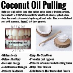 Tantric Yoga, Benefits Of Coconut, Holistic Health Remedies, Coconut Oil Pulling, Teeth Health, Benefits Of Coconut Oil, Oil Pulling, Beauty Tricks, Teeth Care