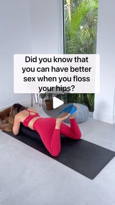 Loosen Hips, Exercises To Relax Pelvic Floor, Floor Exercises For Women, Pelvic Floor Exercises Strengthen, Pelvic Floor Therapy, Hip Stretches, Hip Mobility