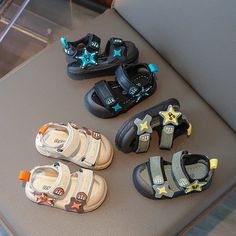 Get your little adventurer ready for summer fun with these cool and comfy boys' sandals! ☀️ Made with breathable PU leather and a quick-drying design, they're perfect for splashing at the beach or exploring the park. 🏞️ The anti-slip rubber soles provide extra traction, so your little guy can run and jump with confidence. 🤸‍♂️ Available in black, beige, and green, these sandals are sure to be a hit with both kids and parents. 🙌 🛒 #babyclothes #toddlerclothes #kidsclothes #boyssandals #summer Summer Non-slip Sandals For Outdoor Activities, Non-slip Sandals For Summer Outdoor Activities, Black Sandals For Outdoor Summer Activities, Black Sandals For Summer Outdoor Activities, Non-slip Black Flip Flops For Outdoor Activities, Summer Flip Flops For Outdoor Activities, Non-slip Closed Toe Sandals For Outdoor, Non-slip Open Toe Sandals For Outdoor, Non-slip Sport Sandals For Summer Outdoor Activities