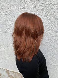 Red Light Hair Color, Natural Red Color Hair, Dyed Auburn Hair Reddish Brown, Red With Light Brown Hair, Died Auburn Hair, Natural Dyed Red Hair, Dusty Auburn Hair, Faded Auburn Hair, Med Length Red Hair