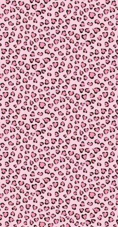 pink and black leopard print fabric