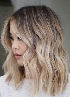 Shoulder Length Hair Shadow Root, Brunette To Blonde Medium Length, Mid Hair Balayage, Blonde Balayage On Shoulder Length Hair, Shoulder Length Balayage Brunette Blonde, Mid Length Balayage Hair Brunettes And Blonde, Balyage Blonde Shoulder Length Hair, Mid Length Summer Hair, Summer Blonde Balayage Short Hair