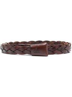 brown calf leather braided strap engraved logo punched holes adjustable fit Braided Leather Belt, Belt Brown, Braided Strap, Engraved Logo, Braided Leather, Environmental Impact, Hole Punch, Leather Belt, From Scratch