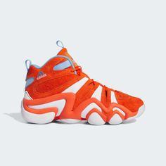 Adidas Crazy, Crazy Outfits, Crazy 8, Adidas Sneaker, Adidas Shop, Hot Sneakers, Red Adidas, Blue Logo, Womens Basketball