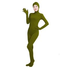 Feel like wearing a second skin with high quality Lycra pieces. Zentai suit with face hole. Drag queens love our dancewear! Item: Zentai suit Materials: Lycra, spandex Closure: Back zipper IMPORTANT: Please, check the size chart before purchasing. Solid Color Dance Unitard With Thumbholes, Green Fitted Bodysuit For Winter, Winter Green Fitted Bodysuit, Full Length High Stretch Solid Unitard, Solid Color High Stretch Full Length Unitard, High Stretch Full-length Solid Unitard, Costume Long Sleeve Stretch Bodysuit, Stretch Long Sleeve Costume Bodysuit, Long Sleeve Bodysuit For Dance