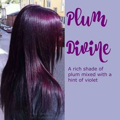 Hair Mulberry Hair Color, Plum Brown Hair, Pelo Color Borgoña, Hair Color Plum, Best Hair Color, Plum Hair, Violet Hair, Hair Color Purple