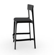 an image of a black chair on a white background