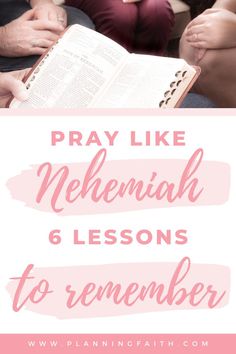 the words pray like mehemah and lessons to remember