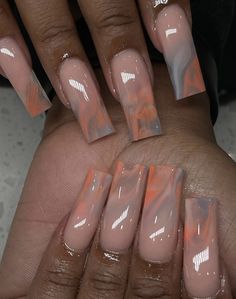 Summer Nails On Brown Skin, Ombré Nail Ideas, Summer Nails Black Women, Affordable Skin Care Routine, Homemade Skincare, Affordable Skincare, Drip Nails, Glow Nails