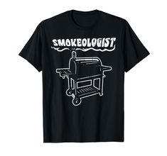 PRICES MAY VARY. Grab this retro Smokeologist T-Shirt for your meat griller dad, husband, grandpa, uncle, brother, son, mom or daughter! t's a perfect grilling gift idea & present for Birthday, Father's Day, Mother's Day or Christmas! This funny Smokeologist T-Shirt is a perfect gift for meat lovers, eaters, masters and pitmasters! Browse our brand for more barbecue meat chicken pork beef steak tees apparel for boys, girls, men, women & kids Lightweight, Classic fit, Double-needle sleeve and bot Barbecue Grill, Meat Lovers, Men T Shirt, Beef Steak, Tee Outfit, Oxford Fabric, Shirt Sleeves, Branded T Shirts, Mens T