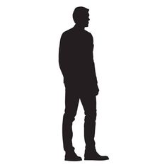 270,829 People Silhouettes Illustrations & Clip Art - iStock Side View Of A Person, Person Silhouette Standing, Person Standing Side View, Silouette Drawings Person, Standing Side View, Wc Icon, Dark Personality, Human Png, Silhouette Architecture