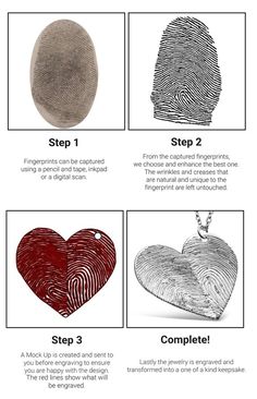 Fathers Day Gifts From Kids, Diy Fathers Day, Diy Father's Day, Diy Gifts To Make, Fathers Day Gifts Ideas, Gifts From Kids, Fingerprint Necklace, طابع بريدي, Hiasan Bilik