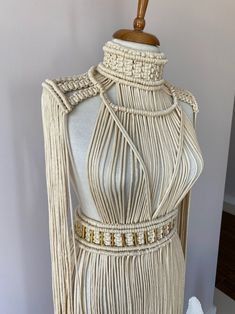 Платье макраме платье на день рождения РОЖДЕСТВЕНСКИЙ - Etsy Эстония Perfect Cardigan, White Party, Christmas Dress, Birthday Dresses