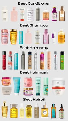 Hair Care Essentials List, Order Of Hair Care Products, Hair Products For Greasy Hair, Thicker Longer Hair Remedies, Shampoo That Makes Hair Smell Good, Smell Good Hair Products, Good Things For Your Hair, Popular Hair Products, Hair And Body Care