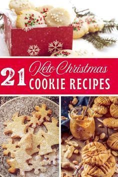 These low carb Christmas cookies are easy to make, gluten-free, sugar-free and cover all your favorite holiday cookie recipes for delicious gift ideas!