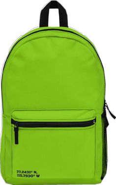 Green Softback Student Backpack, Green Softback Backpack For Students, Green School Backpack With Zipper Closure, Green Backpack With Zipper Closure For School, Green Softback Backpack For Back To School, Green Student Backpack, Green Standard Backpack For Students, Green Nylon Backpack With Zipper Closure, Green Nylon Standard Backpack