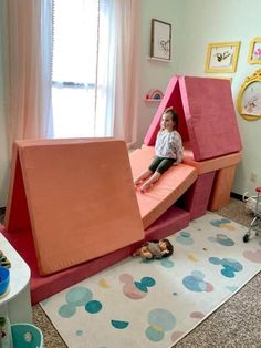 Nugget Build With Slide, 2 Nugget Builds House, Two Play Couch Builds, 2 Nugget Fort, Nugget Fort Ideas Two, 2 Nugget Couch Configurations, Nugget Fort, Nugget Couch Ideas, 1 Nugget Couch Ideas