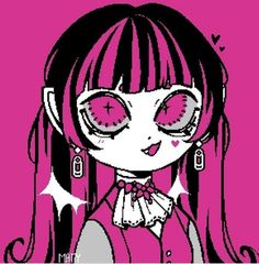 Draculaura Monster High, Draculaura Aesthetic, Art Style Inspiration, Monster High Dolls, Cartoon Shows