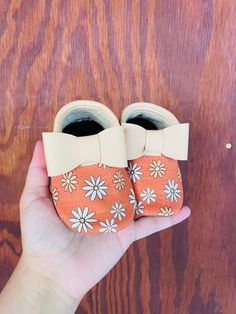 Adorable Handcrafted Baby Booties - Perfect for Tiny Toes - Eco-Friendly, Soft, and Stylish Infant Footwear PLEASE MEASURE YOUR KIDDOS FOOT PRIOR TO PLACING AN ORDER. We do not allow size exchanges as we precut everything before adding it to the site.   Made with Microfiber Leather and finished with non slip rubber soles, they can be worn indoors or outdoors and are great for kiddos who don't like hard soled shoes. They are very flexible and we line them with the softest fleece to make it feel just like they are wearing socks! Please refer to size chart before ordering.    These are NOT HARD SOLE shoes. Spring Gift Booties With Soft Sole, Casual Booties With Soft Sole As Gift, Spring Brown Booties With Soft Sole, Adjustable Booties With Soft Sole And Round Toe, Brown Slip-on Booties With Soft Sole, Baby Moccasins, Crib Shoes, Sole Shoes, Baby Booties