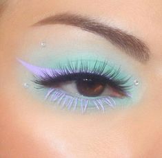 Maquillaje Aesthetic, Teknik Makeup, Indie Makeup, Cute Eye Makeup, Braut Make-up