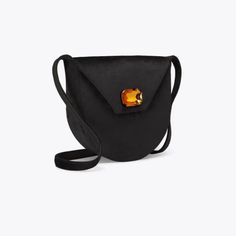 From Pet And Smoke Free Environment 100% Authentic Or Your Money Back! Velvet Magnetic Flap Closure Shoulder Strap With 16.93" (42.5 Cm) Drop 1 Interior Zipper Pocket Height: 7.17" (18 Cm) Length: 6.77" (17 Cm) Depth: 2.39" (6 Cm) Style Number 43821 From Pet And Smoke Free Environment 100% Authentic Or Your Money Back! Tory Burch Crossbody Bag, Tory Burch Shoulder Bag, Tory Burch Purse, Tory Burch Crossbody, Tory Burch Kira, Tory Burch Handbags, Leather Shoulder Handbags, Tory Burch Bags, Shoulder Bag Black