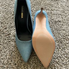 Fashion Nova Denim Heels. Never Worn, Like New! Size 8.5. Denim Heels, Fashion Nova Shoes, Shoes Fashion, Shoes Women Heels, Fashion Nova, Fashion Shoes, Shoes Heels, Color Blue, Women's Fashion