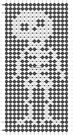 a black and white pattern with circles on it