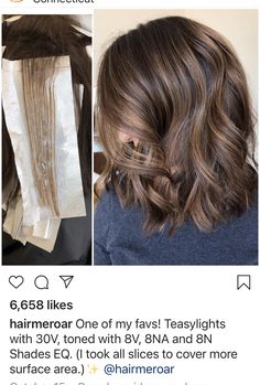 Hair Stylist Tips, 2024 Haircuts, Hair Foils, Redken Hair Color, Brown Hair Shades, Redken Hair Products, Hair Toner, Hair Color Formulas, Hair Techniques